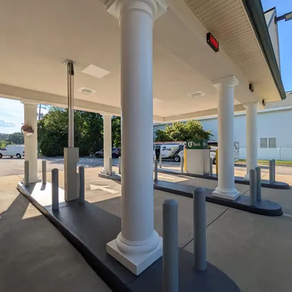 Bank Drive-Thru Canopy Repaint, McKinney TX: photo 2