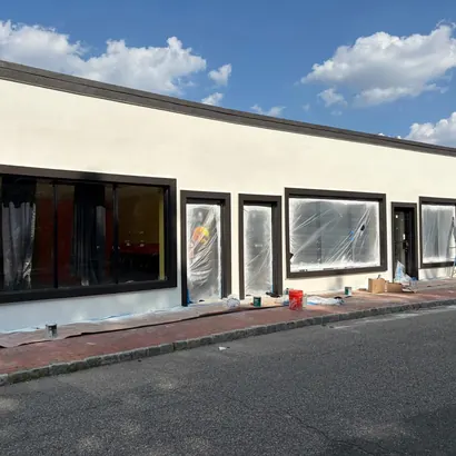 Exterior Commercial Painting example 4: completed work in North Texas