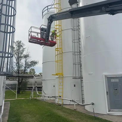Industrial Silo Coating, Denton TX: photo 6