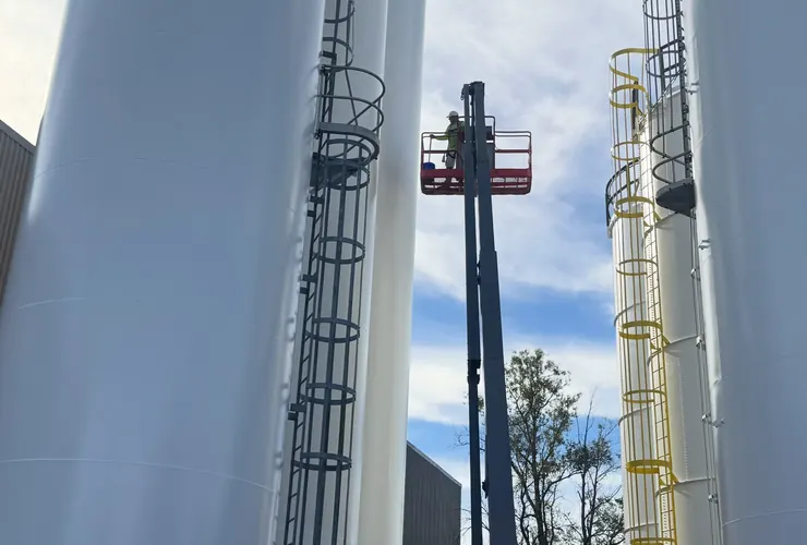 Industrial Silo Coating, Denton TX: photo 7