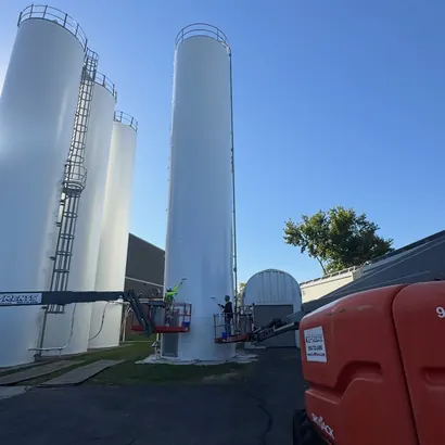 Industrial Silo Coating, Denton TX: photo 8