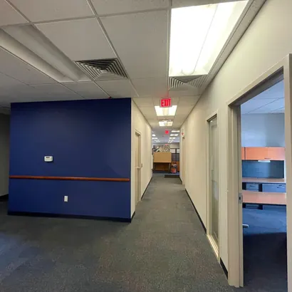 Office Painting example 2: completed work in North Texas
